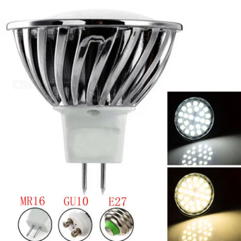 Для дома и улицы 110V/220V E27 база 5W 24 SMD 5050 Светодиодная лампа теплый белый свет