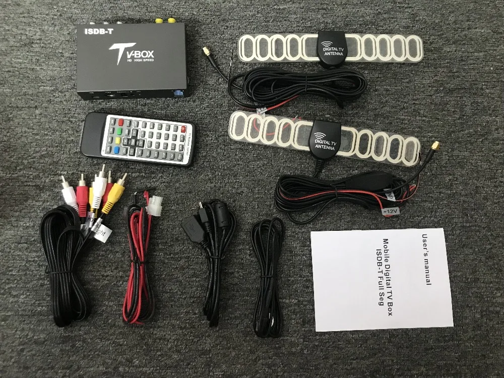 Автомобильный монитор HD DVB T коробка/HD T2/HD T2(H.265)/ISDB T/ТВ box подходит только для