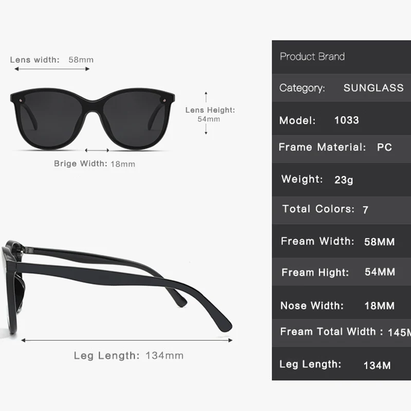 Polarized Sunglasses Men Women cat eye sunglasses Night Vision Googles Sun Glasses new 2019 miroir gafas de sol mujer | Аксессуары для