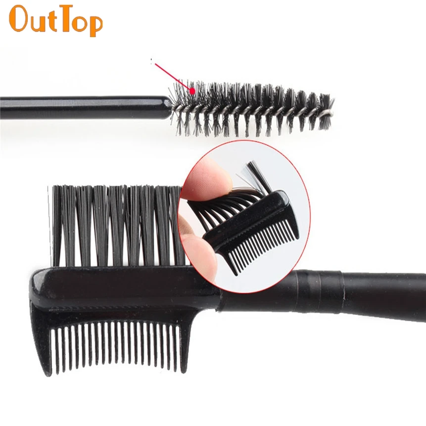 OutTop ColorWomen 1 шт. щетка для ресниц с одной головкой + двойная бровей Набор