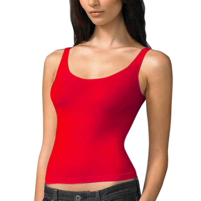 Женский топ на бретелях KalvonFu модный летний майка из модала сексуальная одежда