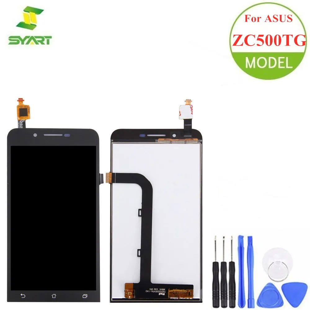 

For Asus ZenFone Go ZC500TG LCD Display Touch Screen Digitizer Assembly Replacement Part + Tools For Asus Z00VD 5.0" LCDs Screen