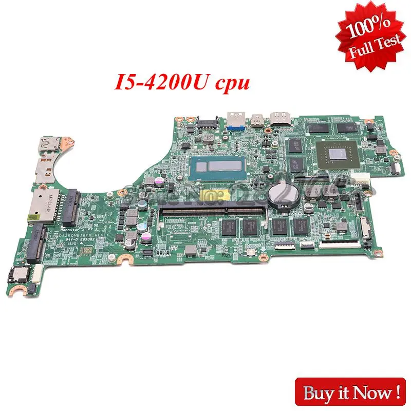 Материнская плата NOKOTION для ноутбуков Acer aspire материнская V5 573 DAZRQMB18F0 REV F NBMCC11001