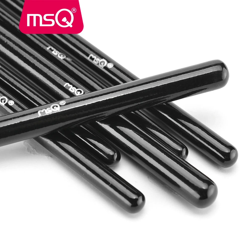 Набор кистей для макияжа MSQ 6 шт. профессиональная кисть теней век растушевка