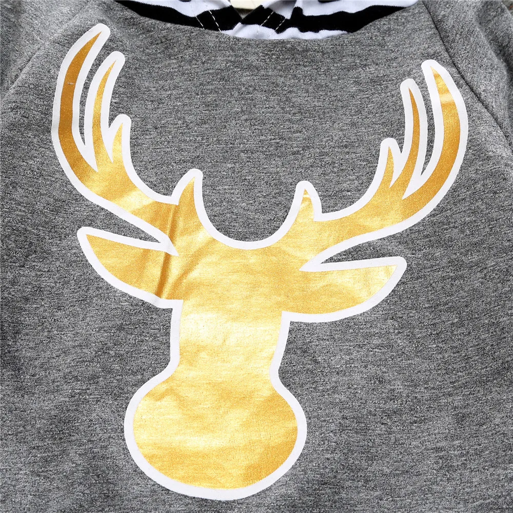 2017 Baby clothing set Boy Girl long sleeve Kids sweatshirt hoody+pants Infantil bebe clothes toddler cloth outerwear coat | Детская