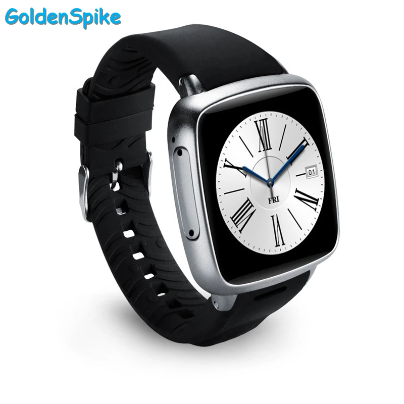 Смарт часы SmartWatch Z01 Android наручные телефон Поддержка 3G SIM карты памяти сердечного