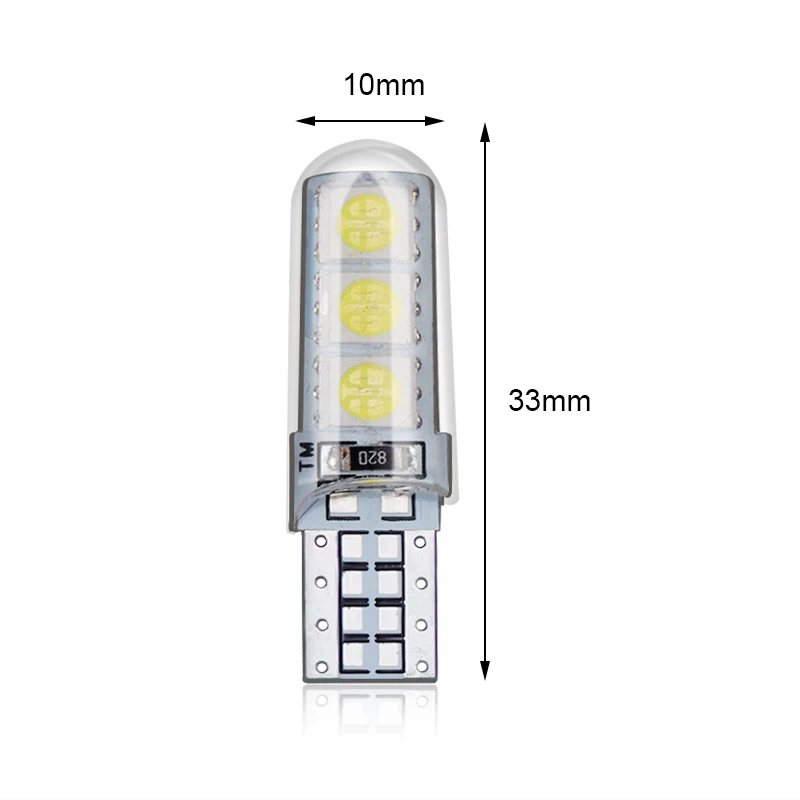 6 шт. автомобисветильник светодиодсветодиодный лампы T10 W5W 194 168 5050 SMD