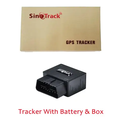 GPS-трекер OBD II, 16-контактный разъем OBD Plug Play, Автомобильное устройство слежения GSM OBD2, GPS-локатор OBDII с онлайн-приложением для IOS и Android