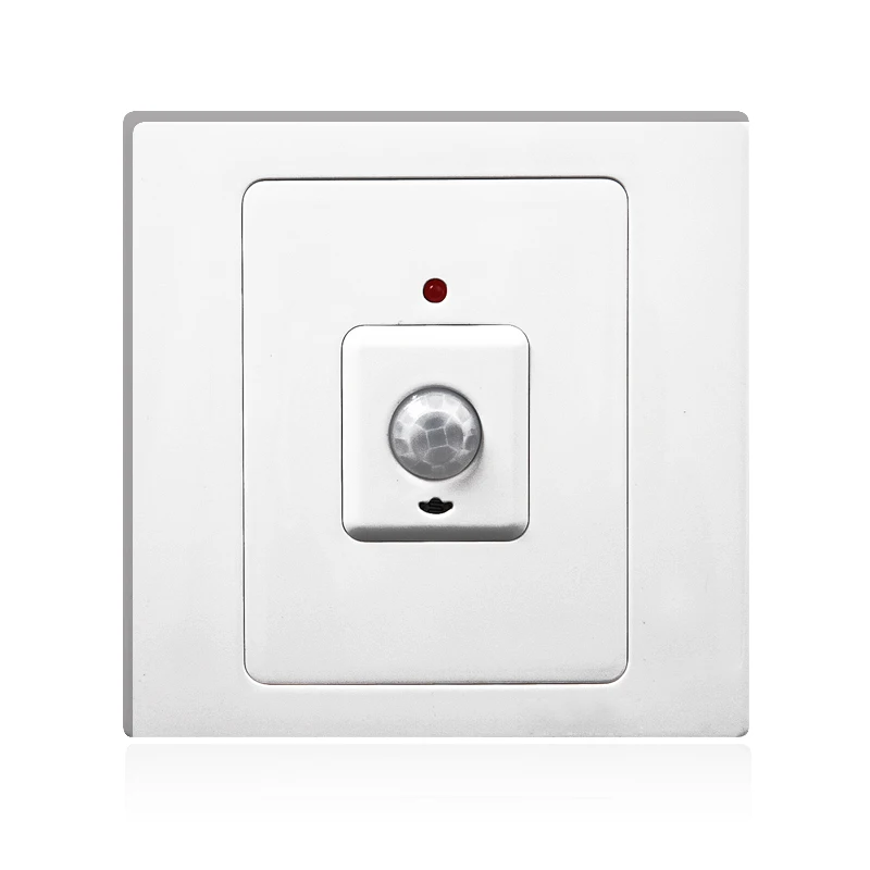 

Intelligent sensor switch light delay time adjustable infrared switch 86 220v brt-300c
