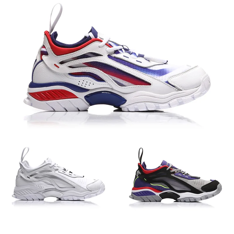 Li Ning PFW Мужская Аврора Скайуокер стиль жизни обувь подкладка носимые кроссовки