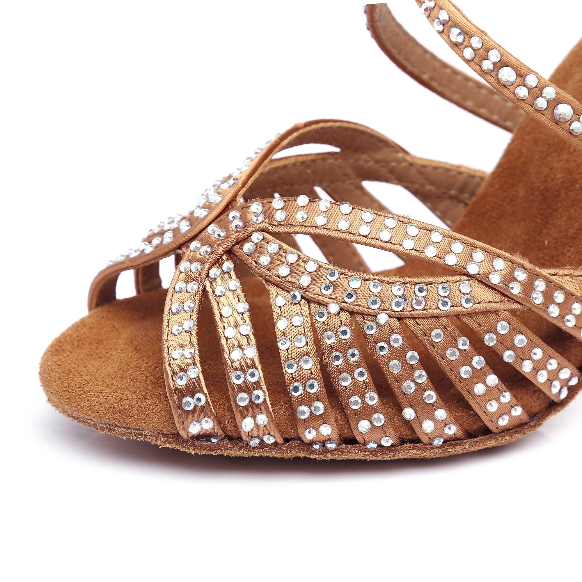 KEEWOODANCE Rhinestones ballroom dance shoes women zapatos de mujer latin salsa | Спорт и развлечения