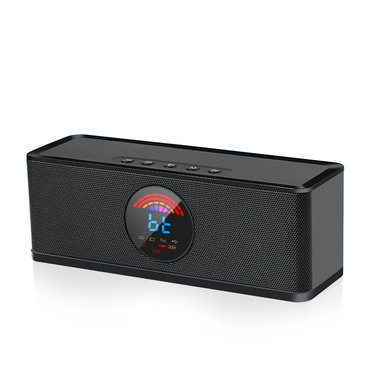 Портативный цветной ЖК дисплей Bluetooth динамик превосходное качество звука мини