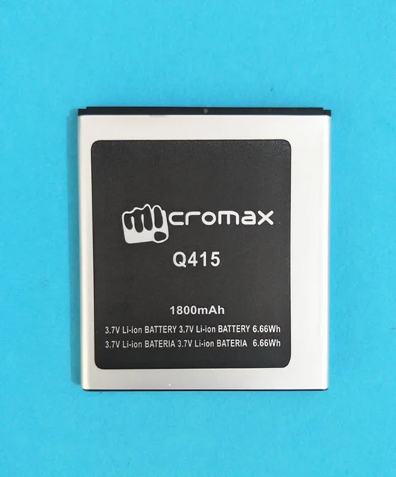 Новый 100% высококачественный аккумулятор Micromax Q415 Для мобильный телефон |
