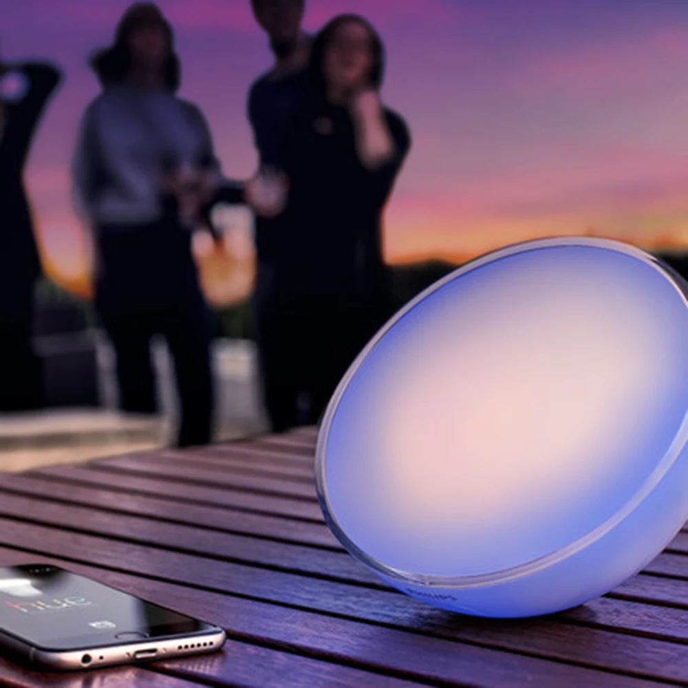 PHILIPS оттенок Go освещения Совместимость с Amazon Alexa Apple HomeKit и Google Помощник 6 Вт/100 240 В