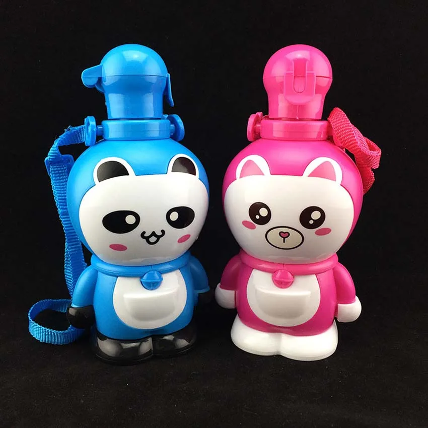 Безопасная и практичная соломенная чашка 450 мл Студенческая уличная мультяшная