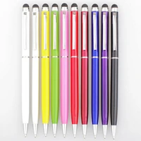 20pcslot fine point stylus capacitive touch microfiber stylus pen touch ball point pen office school home supplies gifts