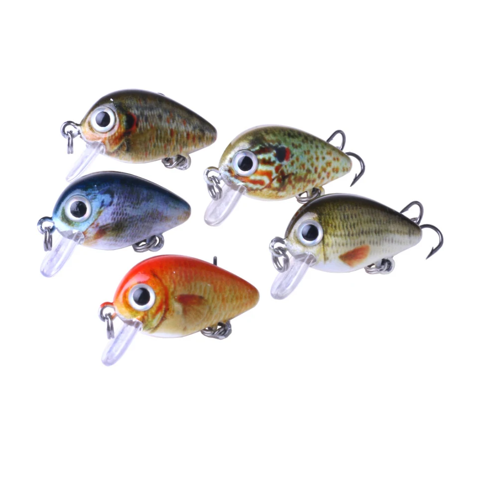 LSTACHi 5 шт./компл. Crankbait наживка воблер искусственная приманка гольян плавающая