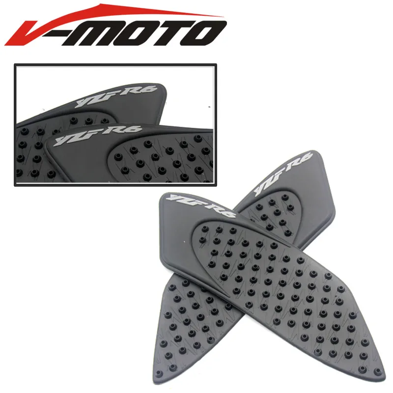 For Yamaha R6 06 07 YZF-R6 Motorcycle Anti slip Tank Pad 3M Side Gas Knee Grip Traction Pads Protector Sticker | Автомобили и