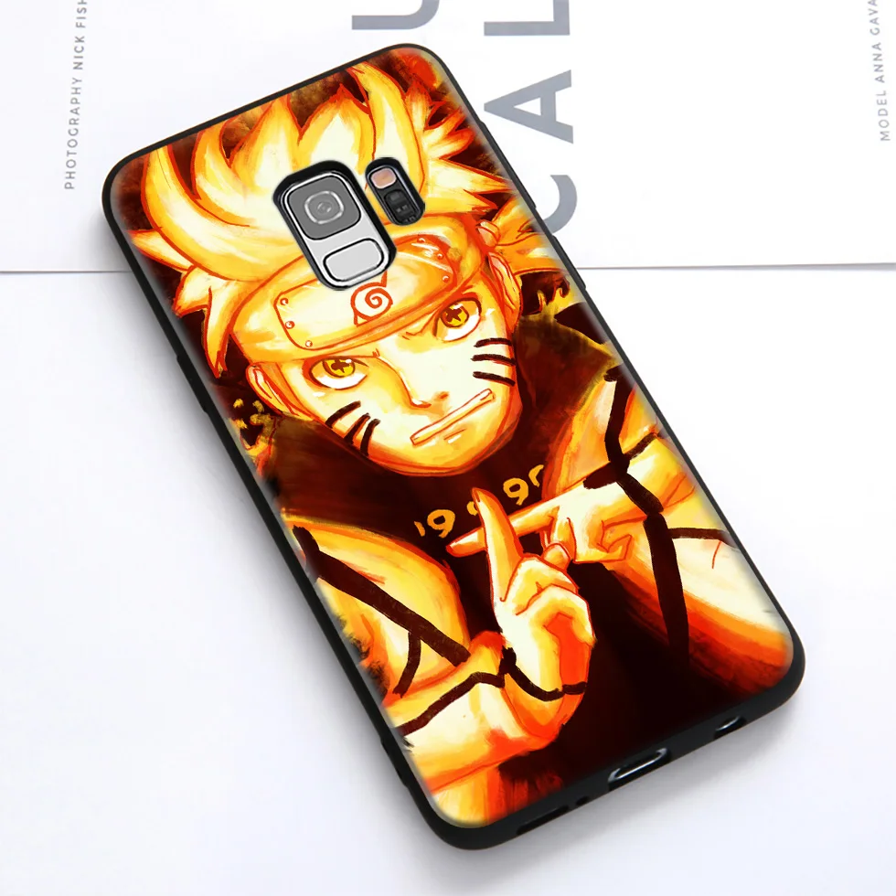 WEBBEDEPP Uchiha clan Naturo мягкий чехол для Samsung Galaxy S10 S10e S9 S8 Plus S7 S6 Edge &amp J6 2018 Note 10 9 8 |