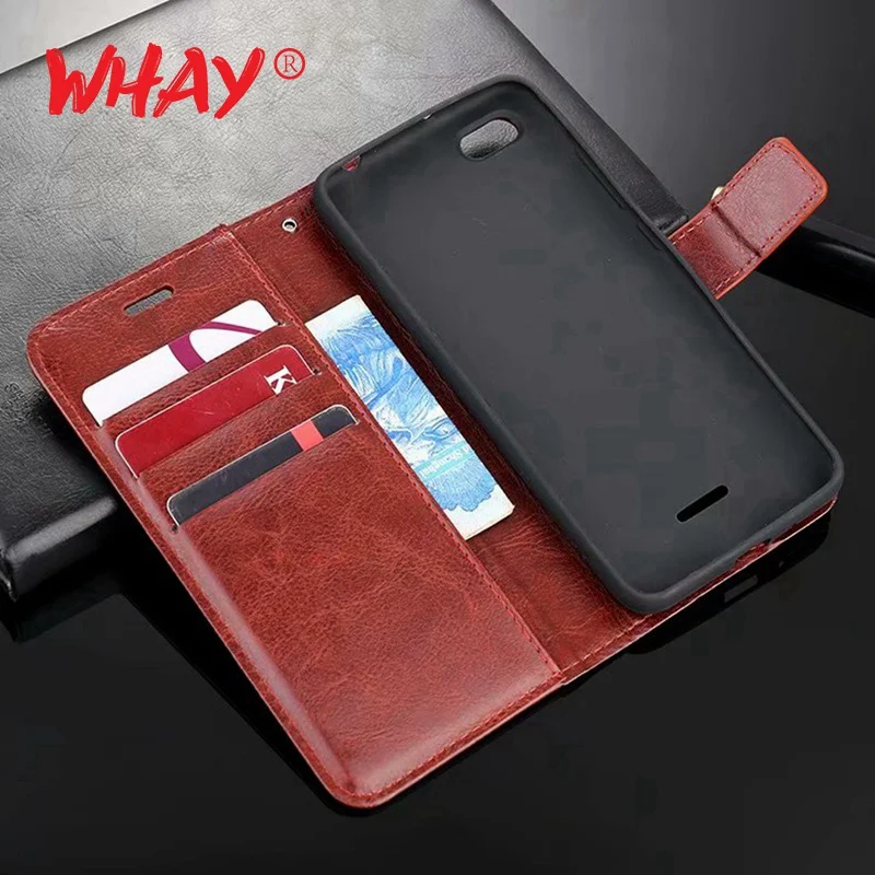 Флип чехол для Xiaomi Redmi 6A бумажник из искусственной кожи с подставкой Xaomi Mi A1 A2 6 8 SE 5