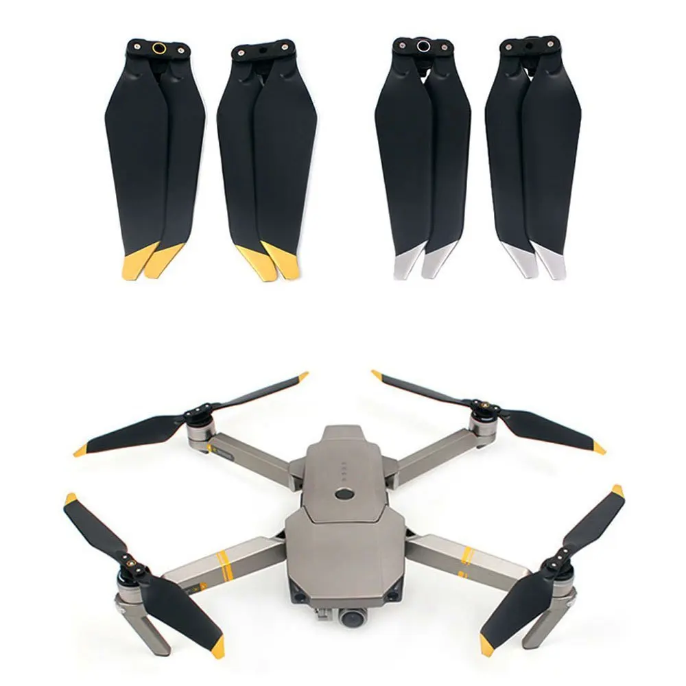 4 шт. DJI золото Mavic Pro Platinum 8331 8331F винт для винтов аксессуары низкая Шум Quick Release