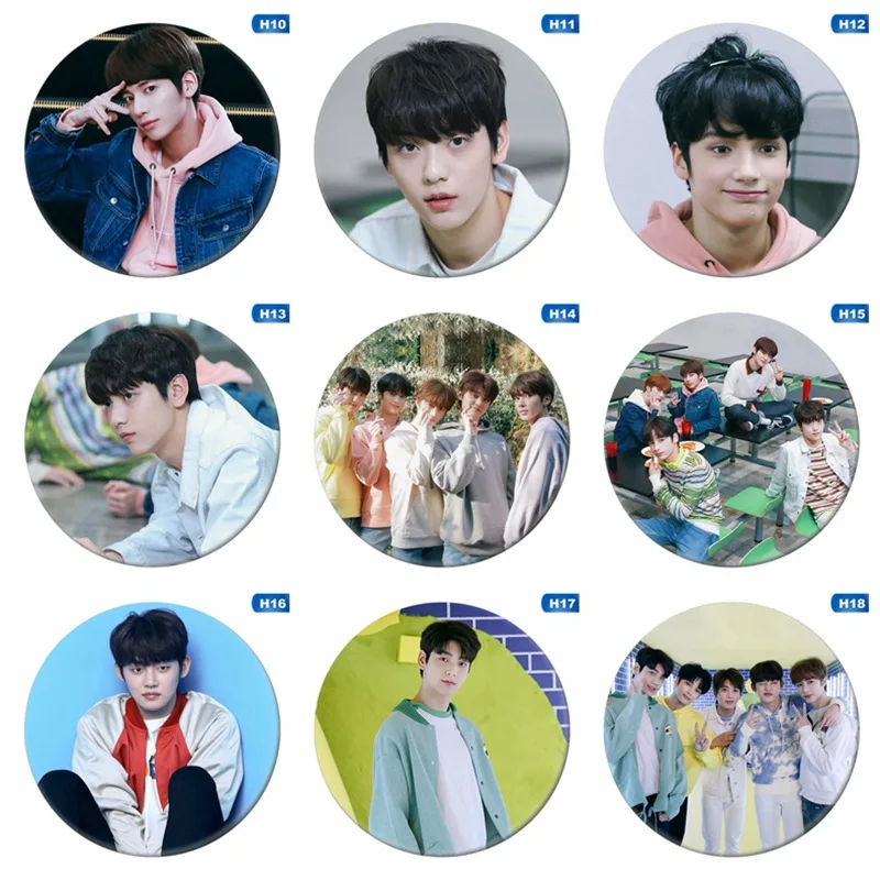 1 шт. 2019 альбом Kpop TXT брошь коллекция булавок Значки для рюкзаков украшение |