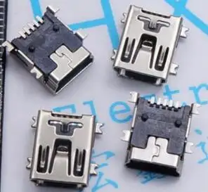 

10 шт./лот USB Гнездо MINI USB 5P гнездо SMD разъем Mini USB интерфейс 5Pin SMD