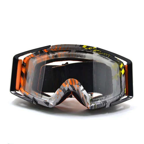 Model 3 BJMOTO очки для мотокросса очки для шлема гонки Gafas Байк ATV MX очки прозрачные тонированные линзы внедорожные регулируемые - Цвет: Model 3
