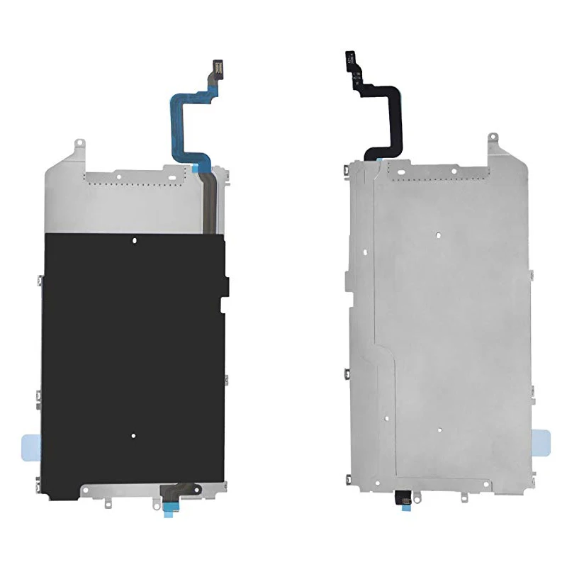 

Жк-экран, задняя металлическая пластина, щит с кнопкой Home, расширьте гибкий кабель, предварительно установленная запасная деталь для IPhone 6 6 ...