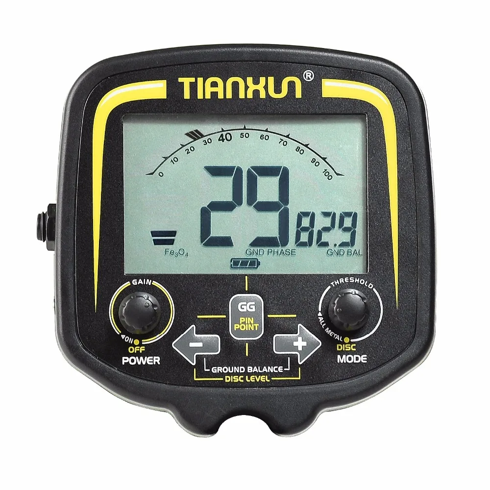 Профессиональный Подземный металлоискатель TX-850 панель управления (блок