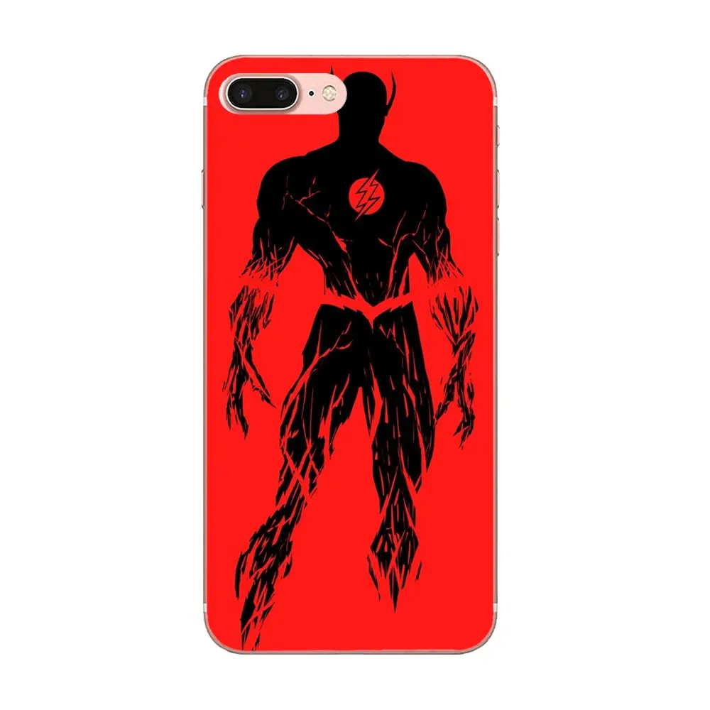 Супер герой флэш DC Comics логотип для Galaxy A3 A5 A7 On5 On7 2015 2016 2017 Grand Alpha G850 Core2 Prime S2
