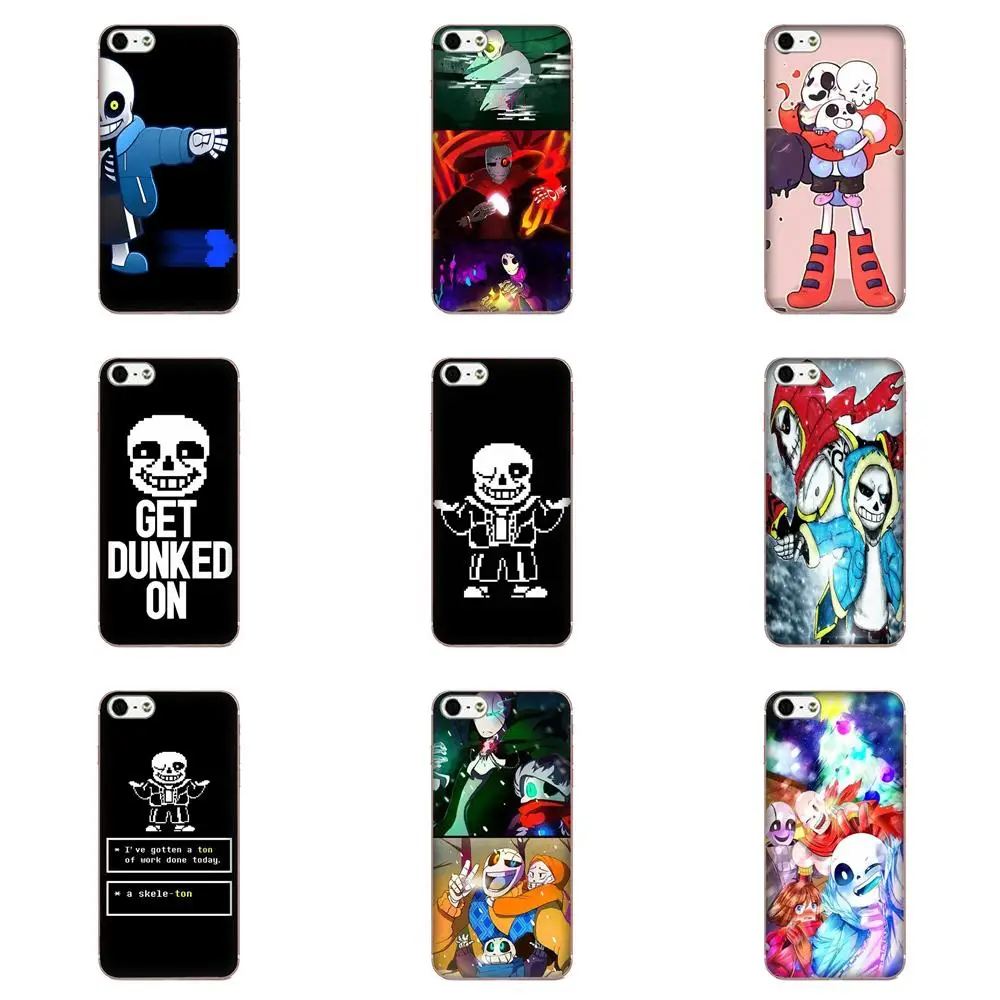 Модный чехол из ТПУ премиум класса Sans Undertale для Sony Xperia Z Z1 Z2 Z3 Z4 Z5 compact Mini M2 M4 M5 T3 E3 E5 XA