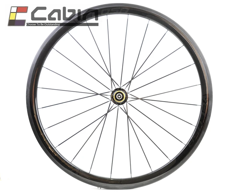 Velosa supreme 30 велосипедная углеродная колесная пара 38 мм клинчерная/трубчатая