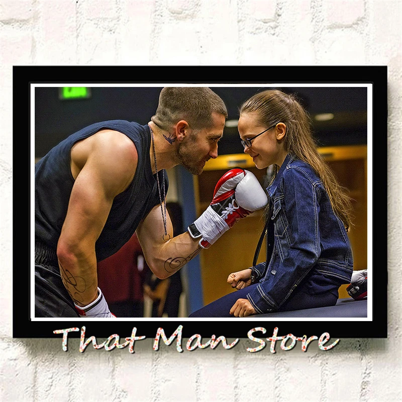 Домашний Декоративный постер из белого картона Southpaw 42х30см|Наклейки на стену| |