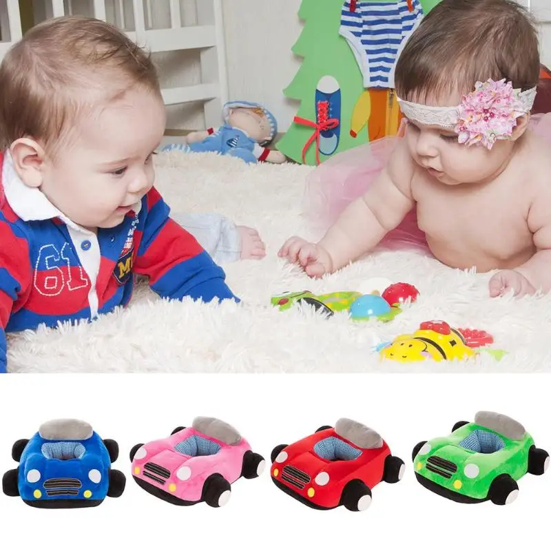

Baby Seats Sofa Baby Cartoon Animal Chair Baby Toys Car Sofa Without Cotton Filling Material DIY Sewing Without Zipper