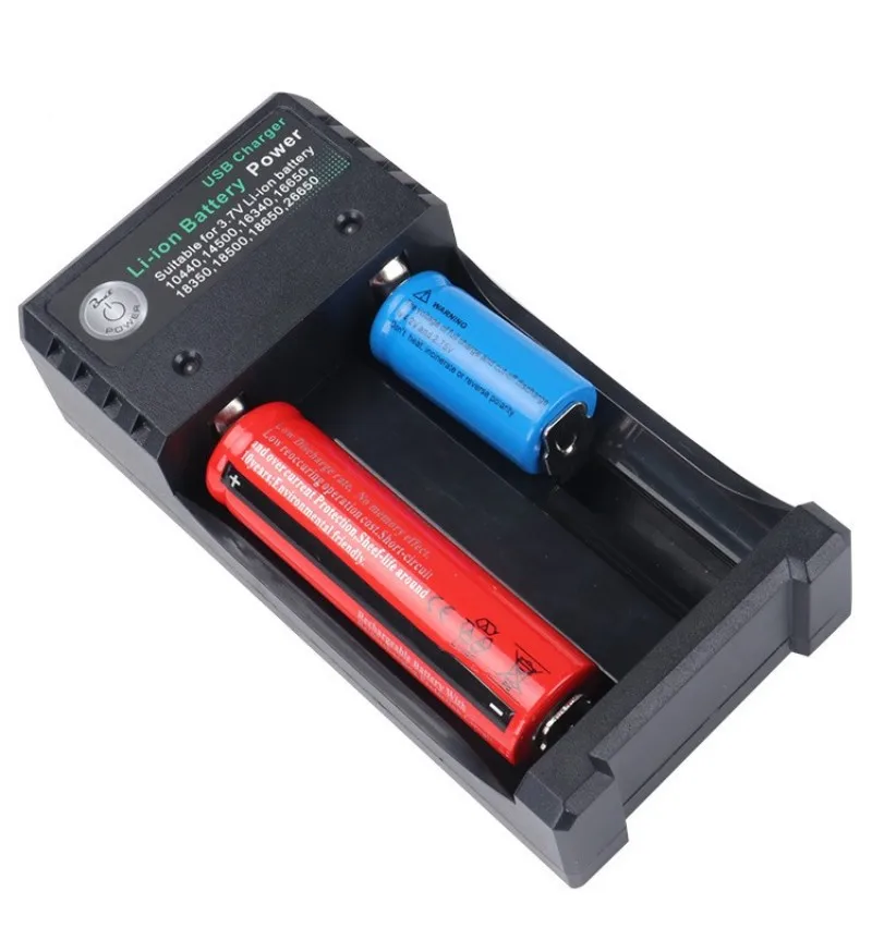 Tinhofire 2 слота USB 18650 интеллектуальное зарядное устройство для 10440 14500 16340 16650 14650 18350