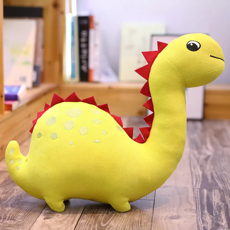 

Cartoon Animal Stuffed Dinosaur Plush Pillow Doll Toys For Children Plesiosaur Triceratops Dragon Plush Baby Toy Birthday Gift