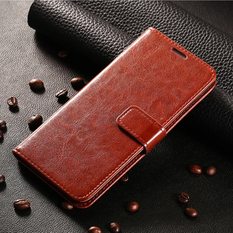 Кожаный чехол книжка с бумажником для Huawei P Smart P20 P10 P9 P8 Lite Y5 Y6 Y7 Prime Y9 2018 Y3 Y5II 2017 Honor 7A