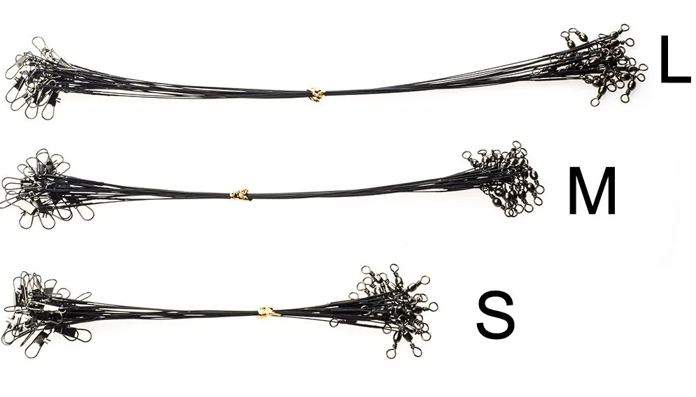 20 шт./лот свинцовая рыболовная леска с защитой от укуса поводок вертлюжным