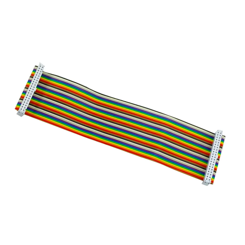 Elisona T тип GPIO Плата расширения DIY макетная плата 40Pin плоский ленточный кабель 65 шт.