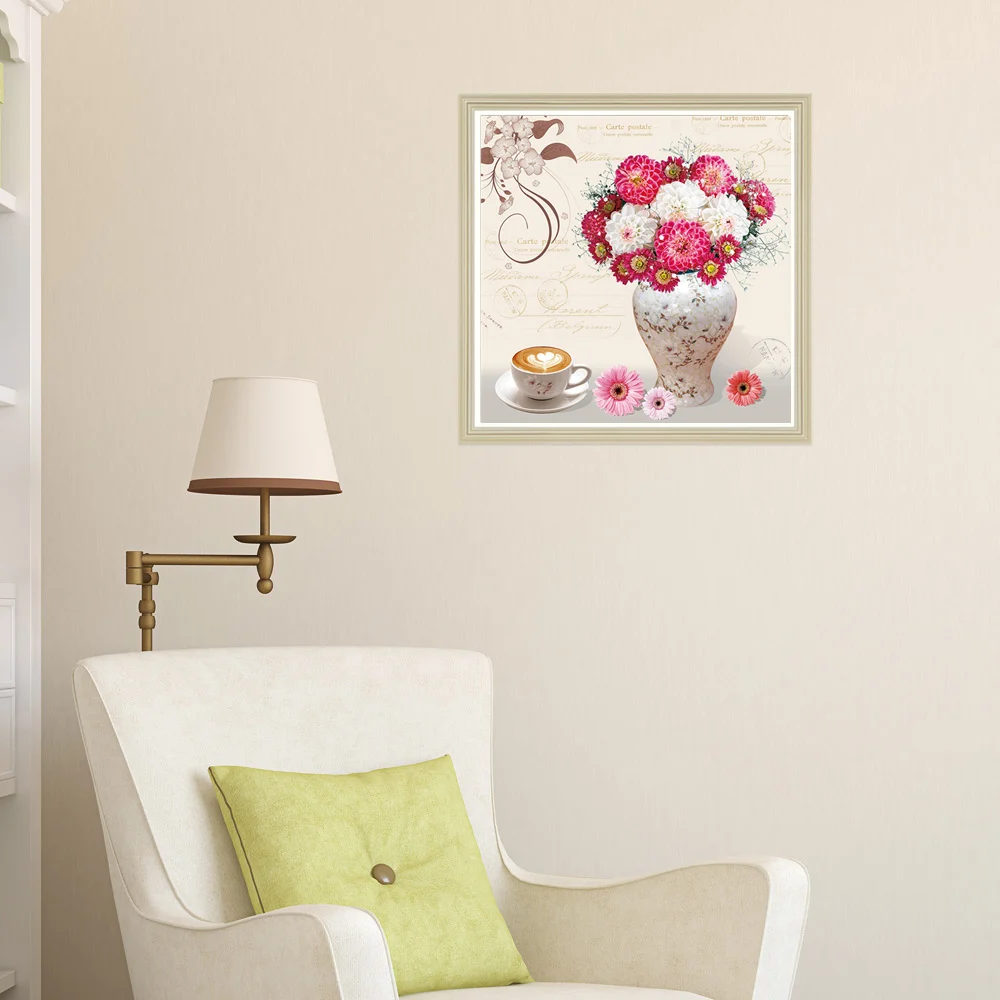 Новый горячий DIY 5D Алмазный цветы/Happy нежность home decor Комплекты Алмазов Картина