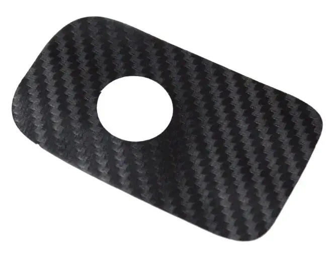 carbon fiber Автомобильный перчаточный ящик с переключателем, декоративная наклейка из углеродного волокна для Volkswagen VW Tiguan 2010 до, автомобильные аксессуары, 1 шт - Название цвета: carbon fiber