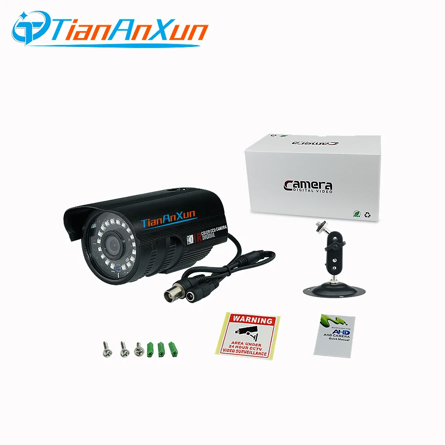 Аналоговая камера видеонаблюдения TIANANXUN 1080P AHD для помещений и улицы