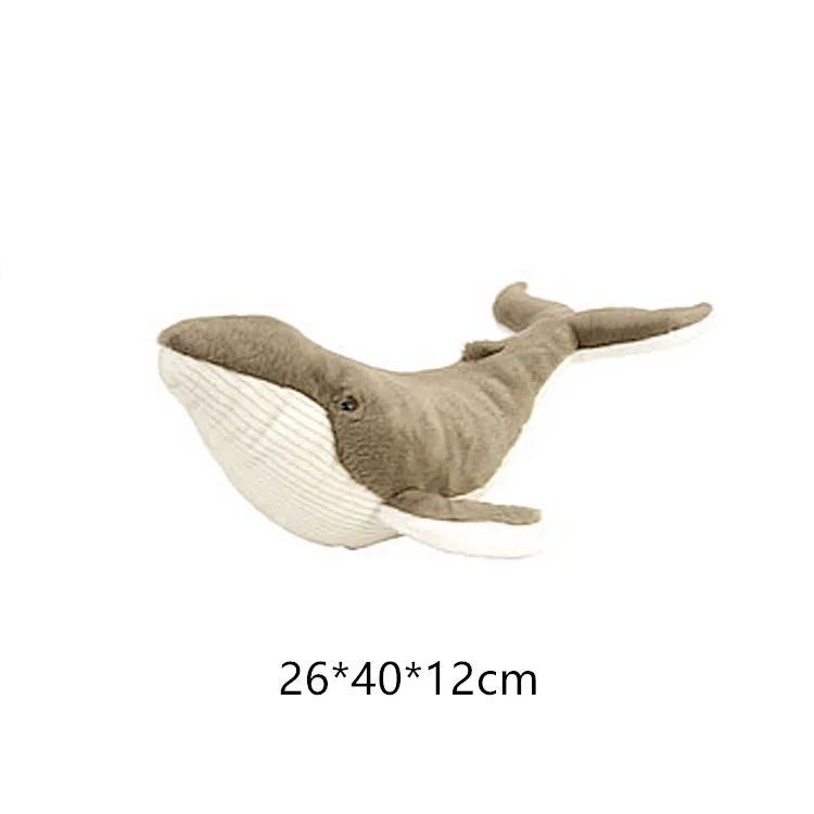 Оригинальная официальная симуляция Кита плюшевая игрушка для животных