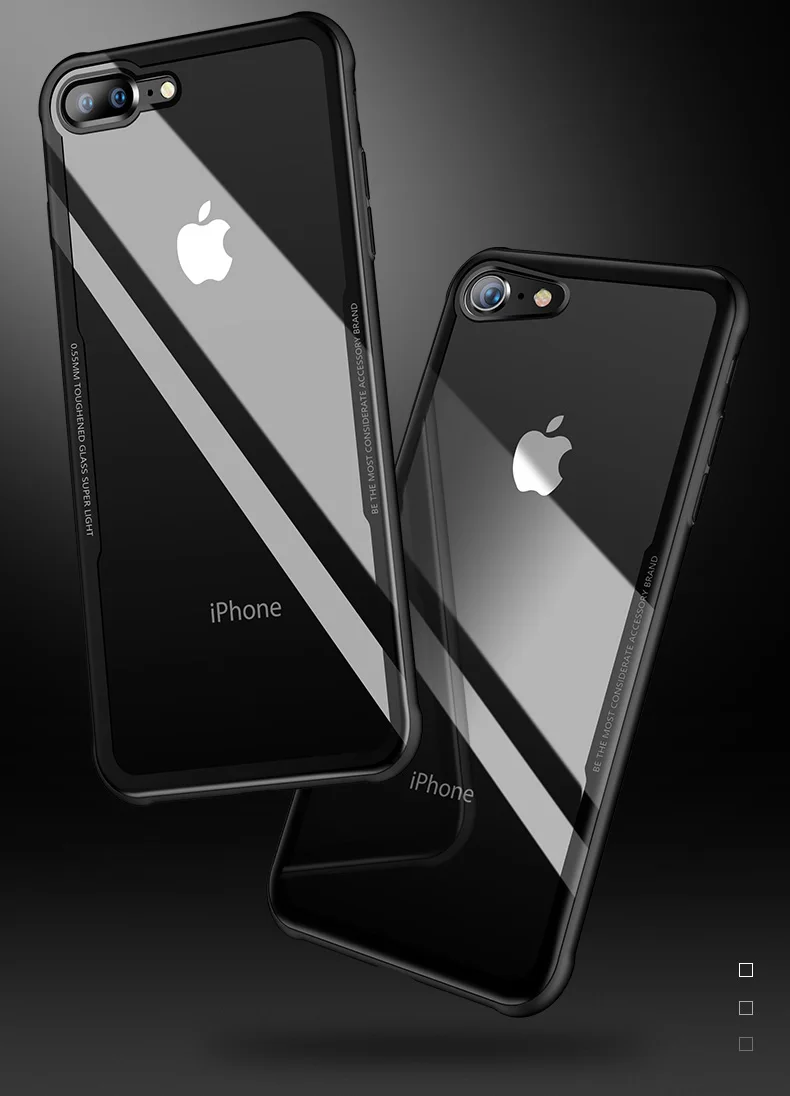 Роскошный чехол из закаленного стекла для iphone Xs Xr XS MAX 9H задние чехлы 6 6s plus |