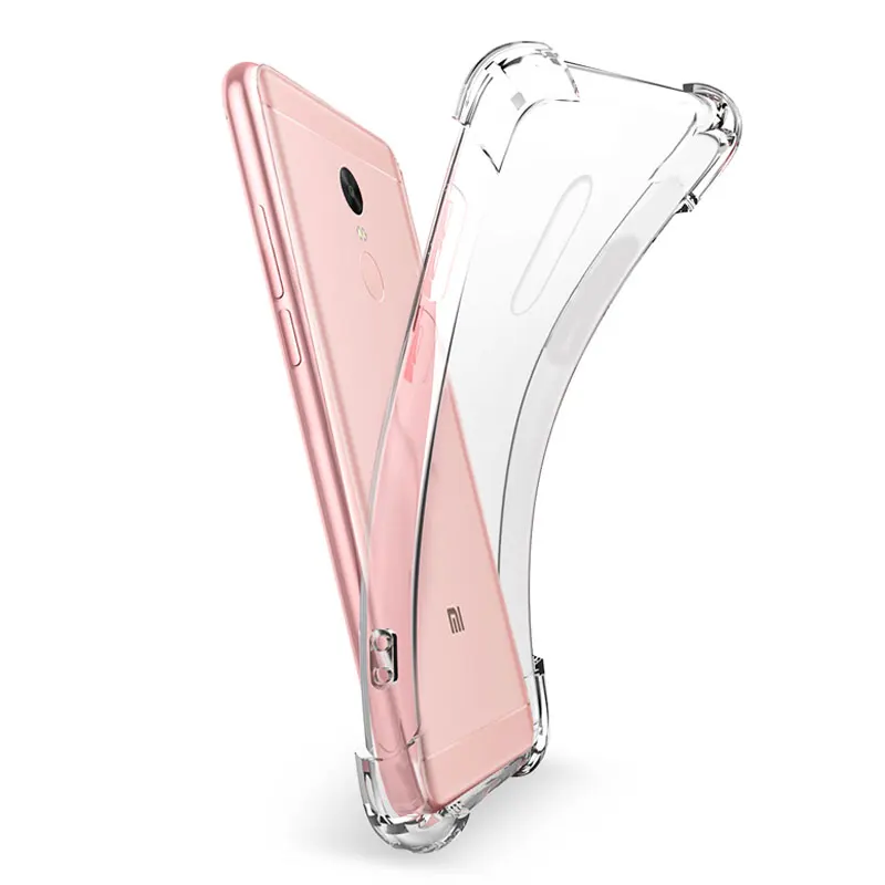 Clear Case For Xiaomi Redmi Note 4X 4 6A 5a Prime 5 6 7 Pro Transparent Cases Mi A2 6X A1 8 Lite 9 SE Pocophone F1 Coque |