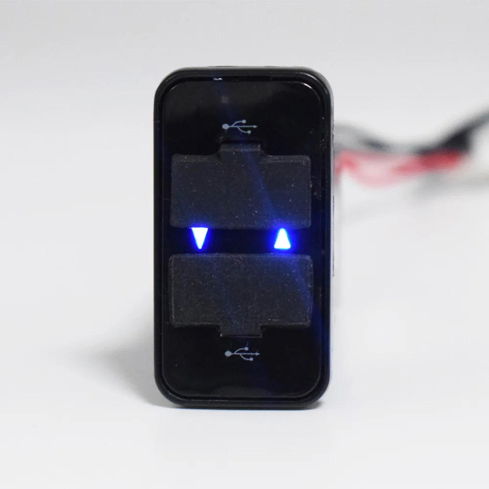 XCGaoon Специальный 5V 2.1A 2 USB разъем автомобильное зарядное устройство для SUZUKI DC