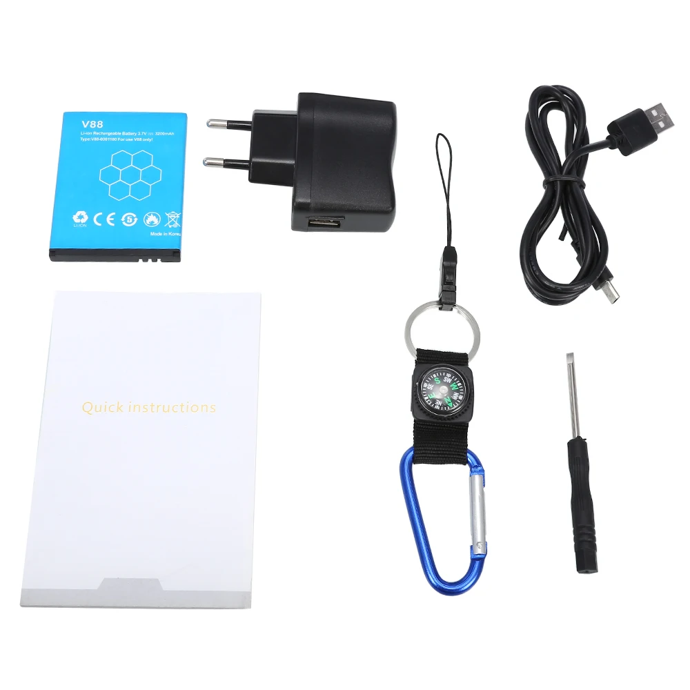 IP58 Водонепроницаемый Guophone V88 4 0 'ɺndroid 5 1 3g смартфон MTK6580 ядра ГБ 8 3200 мАч
