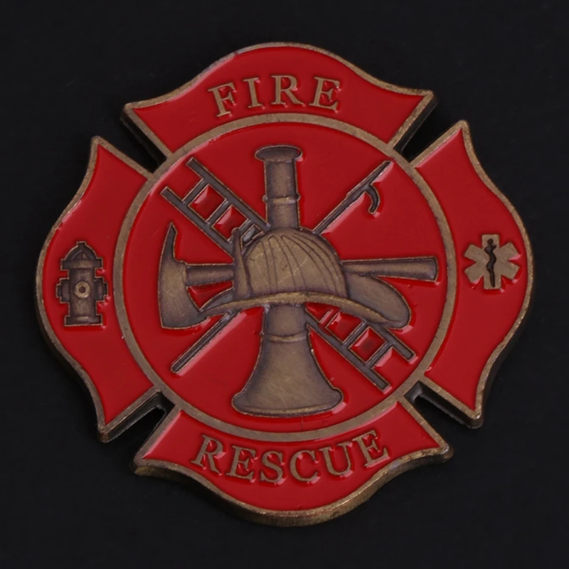 Памятная монета американская пожарная Марка коллекция художественные подарки