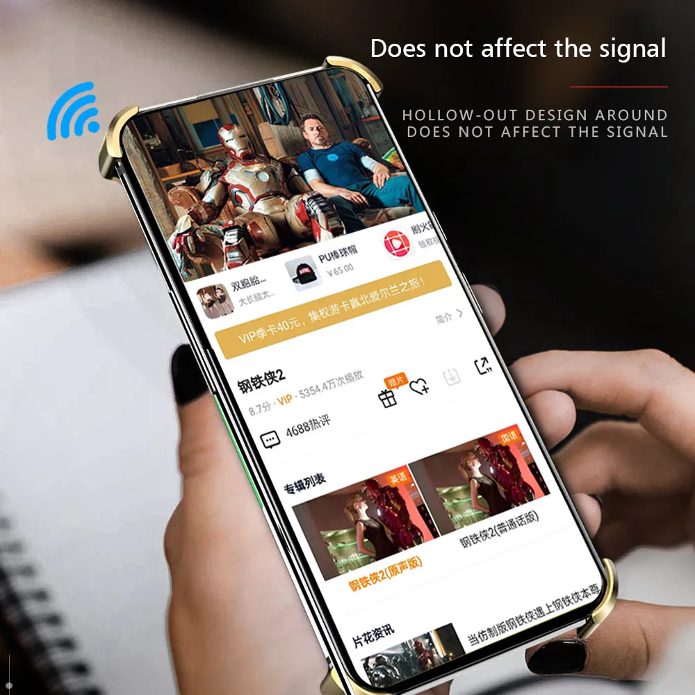 Металлический Чехол Iron Man Deluxe для Oneplus 7 pro чехол с индивидуальным металлическим